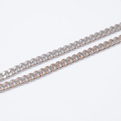 DIOR ディオール ロゴチャーム ラインストーン バタフライトップ チェーン ブレスレット