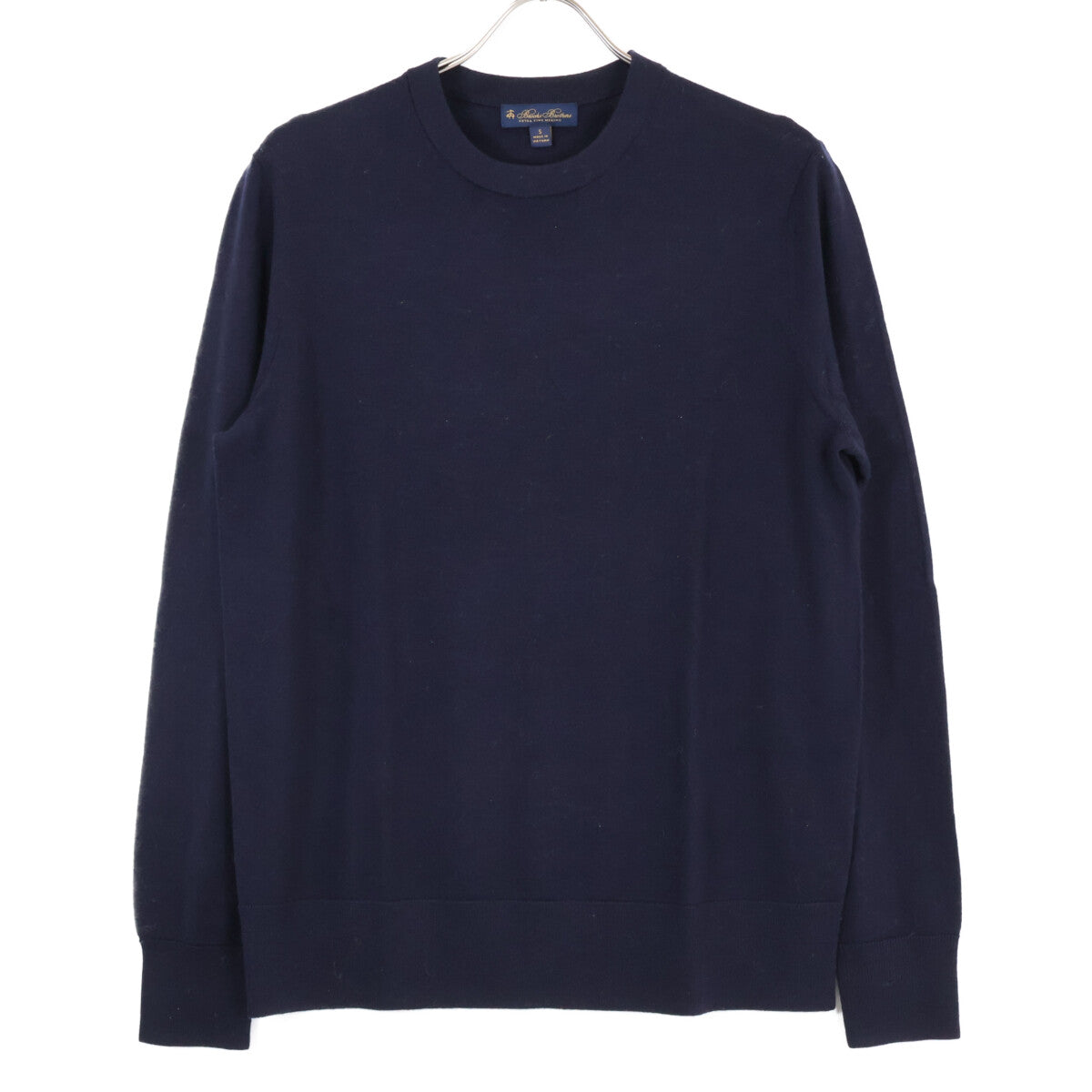 Brooks Brothers ブルックスブラザーズ 【美品/国内正規】100209764 メリノウール クルーネック ニットセーター/ トップス S