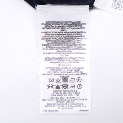 Brooks Brothers ブルックスブラザーズ 【美品/国内正規】100209764 メリノウール クルーネック ニットセーター/ トップス S