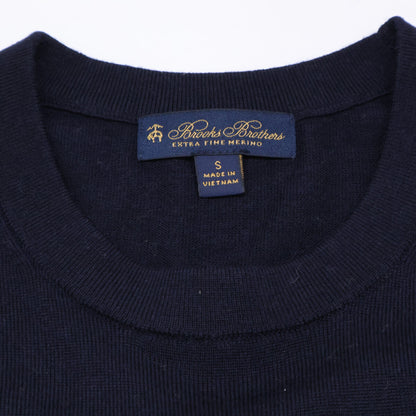 Brooks Brothers ブルックスブラザーズ 【美品/国内正規】100209764 メリノウール クルーネック ニットセーター/ トップス S