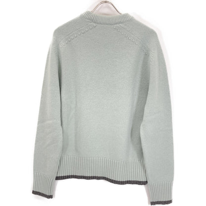 Dior HOMME ディオールオム 20年 213M640AT298 ﾐﾝﾄ ｳｰﾙ ｱﾄﾘｴﾛｺﾞ ﾆｯﾄｾｰﾀｰ トップス L