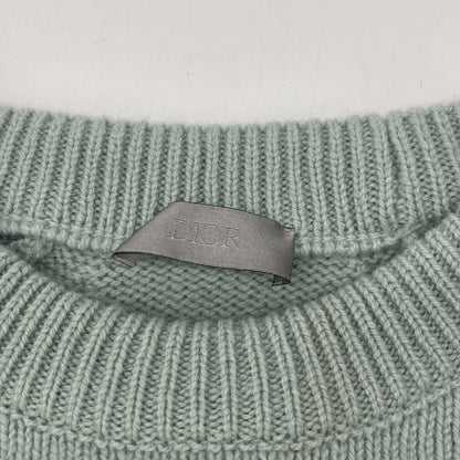 Dior HOMME ディオールオム 20年 213M640AT298 ﾐﾝﾄ ｳｰﾙ ｱﾄﾘｴﾛｺﾞ ﾆｯﾄｾｰﾀｰ トップス L