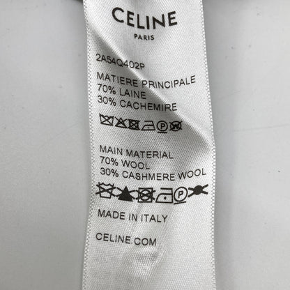 CELINE セリーヌ 2A54Q402P ｸﾞﾚｰ ｶｼﾐﾔ混 ﾄﾞﾛｰｺｰﾄﾞ ｼﾞｮｶﾞｰﾛﾝｸﾞﾊﾟﾝﾂ ボトムス S