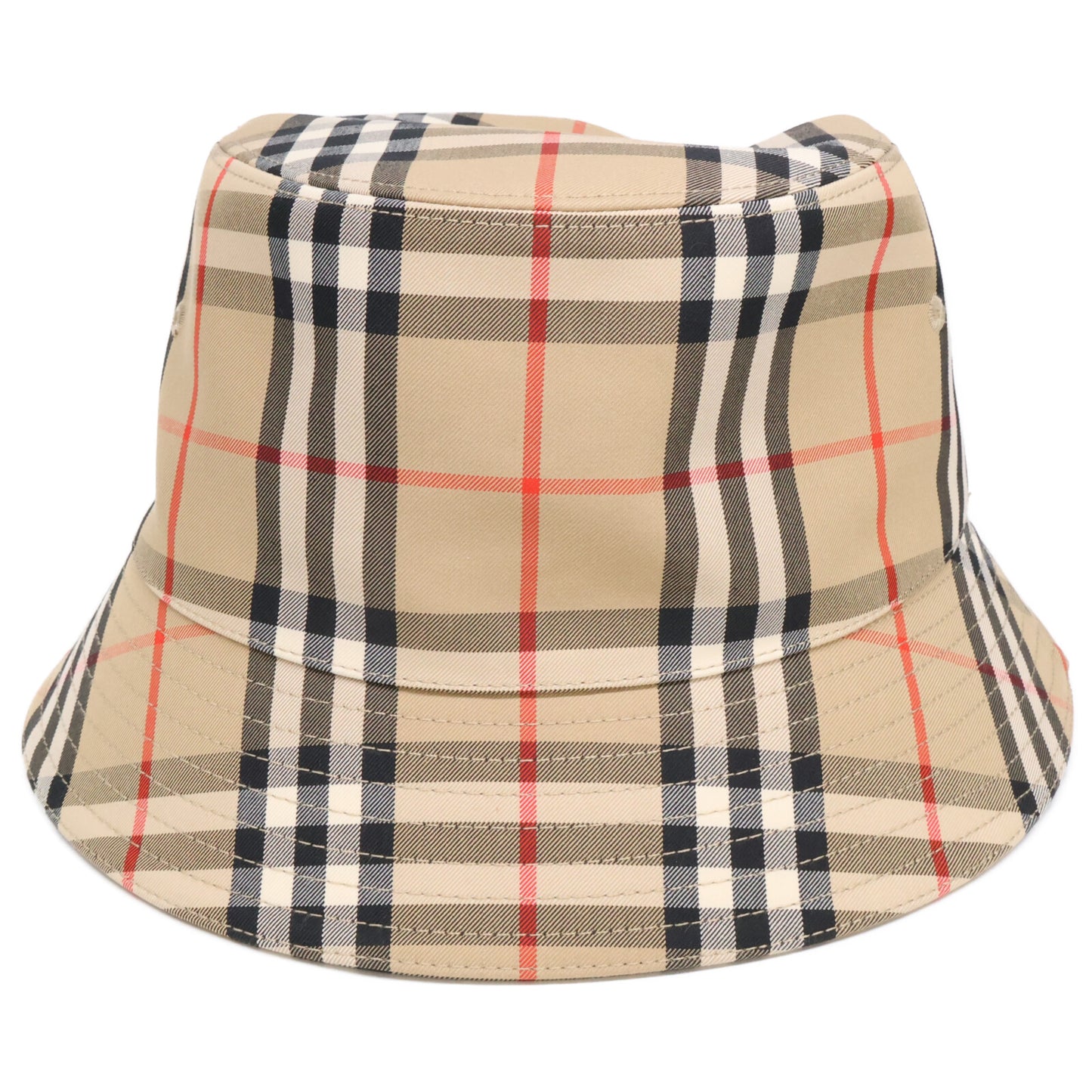 BURBERRY バーバリー 【美品】8026927 ヴィンテージチェック パネル バケットハット 帽子 XL