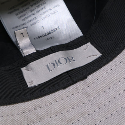 DIOR ディオール 【美品】243C907C4511 アトリエロゴ バケットハット 帽子 L