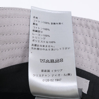 DIOR ディオール 【美品】243C907C4511 アトリエロゴ バケットハット 帽子 L