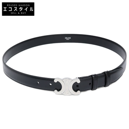CELINE セリーヌ 【美品】U-LM-1272 トリオンフ レザー ベルト 90