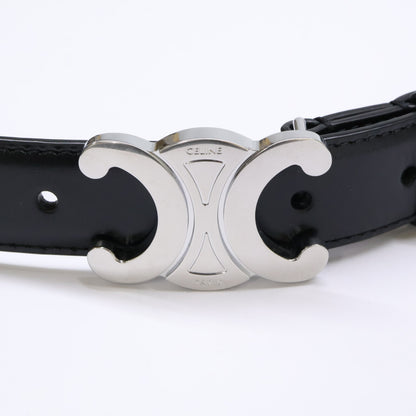 CELINE セリーヌ 【美品】U-LM-1272 トリオンフ レザー ベルト 90