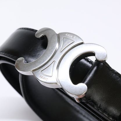 CELINE セリーヌ 【美品】U-LM-1272 トリオンフ レザー ベルト 90