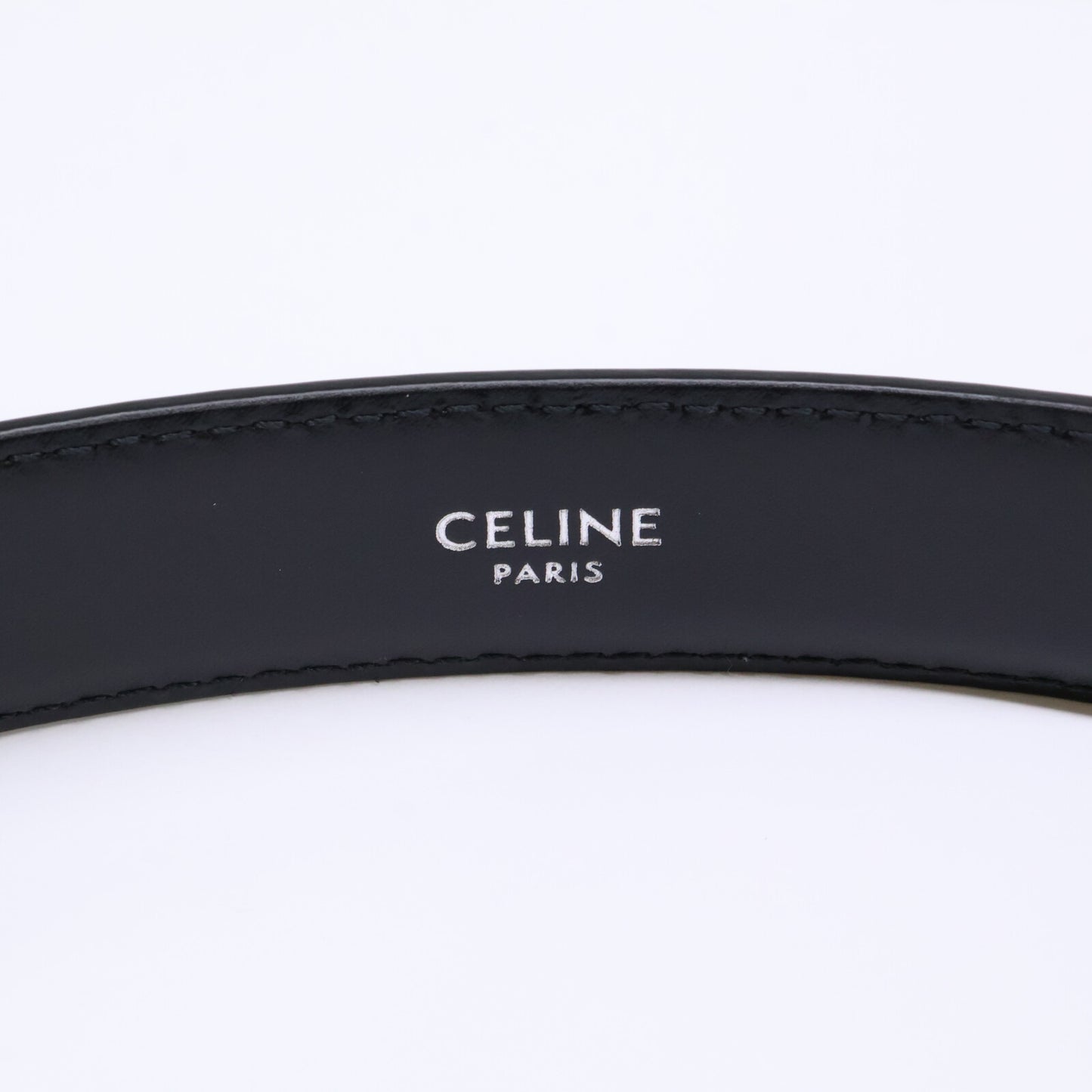 CELINE セリーヌ 【美品】U-LM-1272 トリオンフ レザー ベルト 90