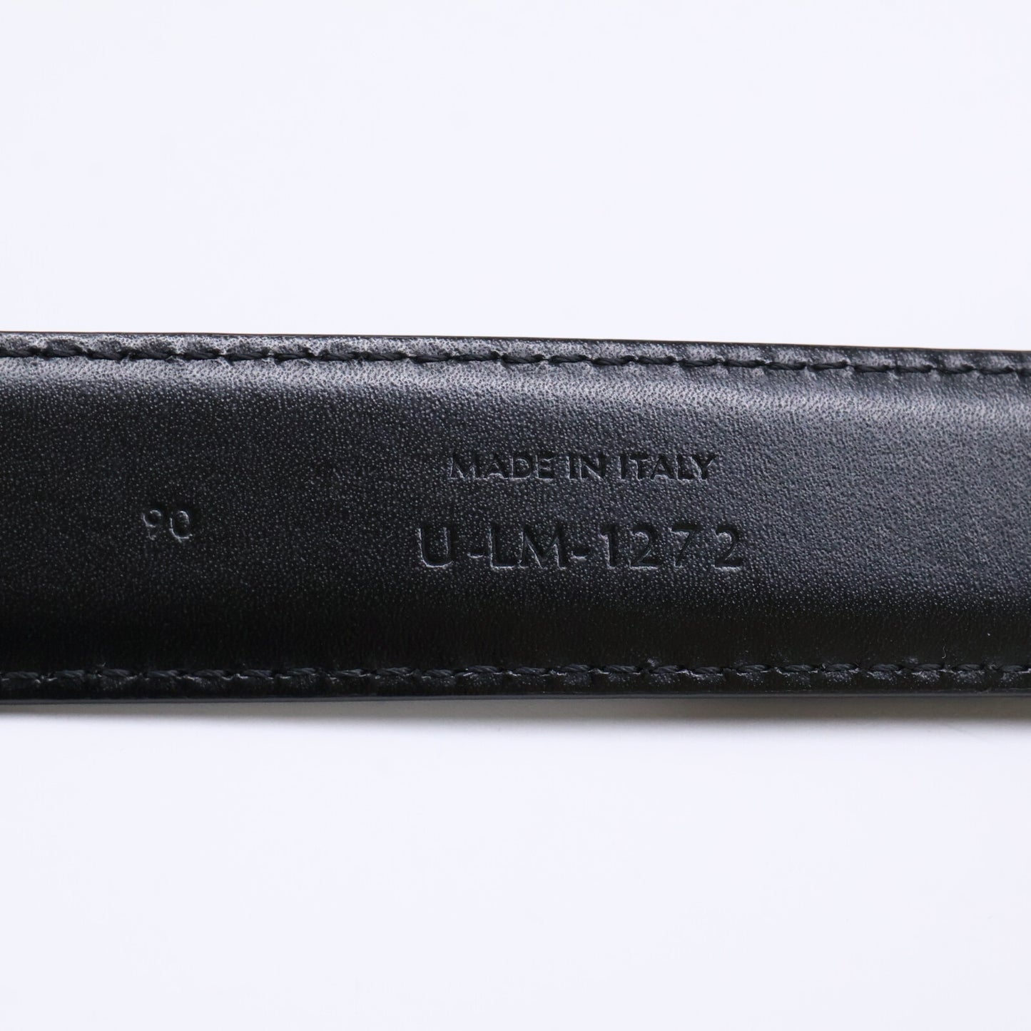 CELINE セリーヌ 【美品】U-LM-1272 トリオンフ レザー ベルト 90