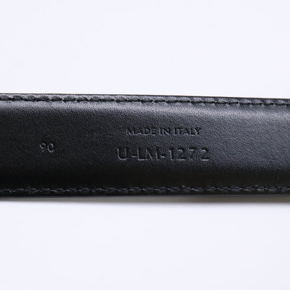 CELINE セリーヌ 【美品】U-LM-1272 トリオンフ レザー ベルト 90