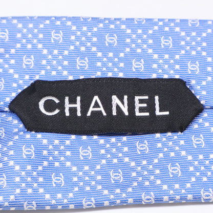 CHANEL シャネル 【新品同様】ココマーク シルク ネクタイ