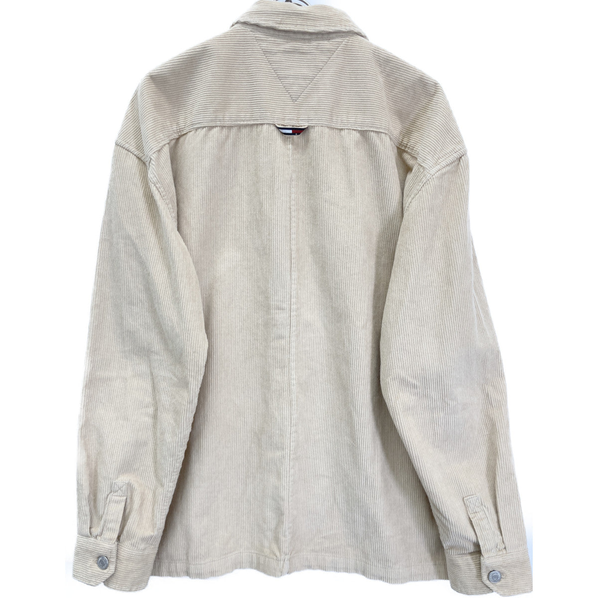 TOMMY HILFIGER トミーヒルフィガー DM15146 ﾍﾞｰｼﾞｭ ｺｰﾃﾞｭﾛｲ ｵｰﾊﾞｰﾌｨｯﾄ ｼｬﾂ トップス ＸＬ