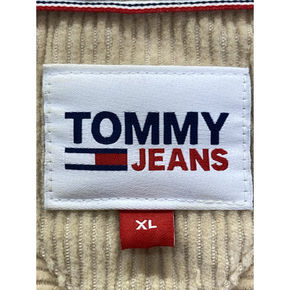 TOMMY HILFIGER トミーヒルフィガー DM15146 ﾍﾞｰｼﾞｭ ｺｰﾃﾞｭﾛｲ ｵｰﾊﾞｰﾌｨｯﾄ ｼｬﾂ トップス ＸＬ
