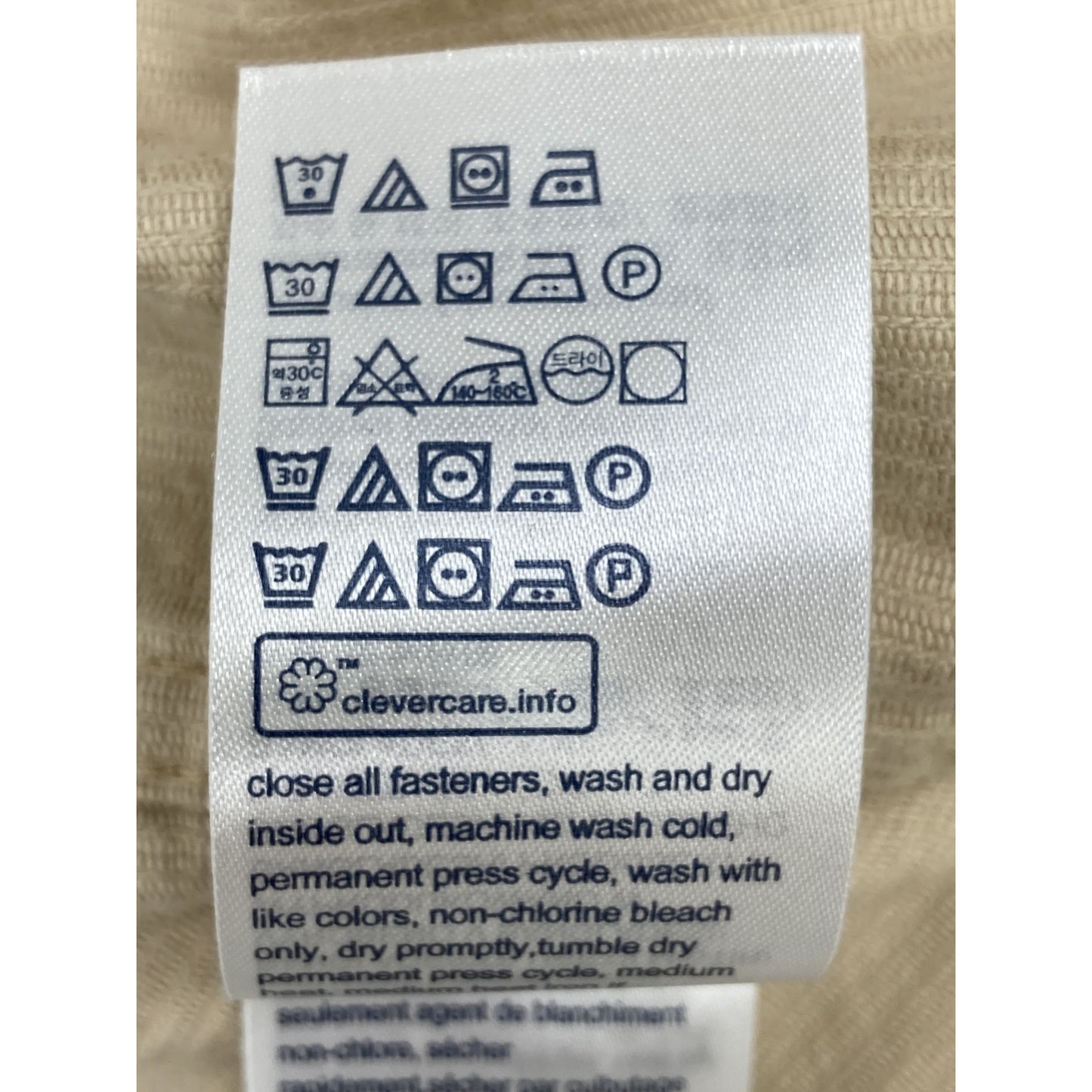 TOMMY HILFIGER トミーヒルフィガー DM15146 ﾍﾞｰｼﾞｭ ｺｰﾃﾞｭﾛｲ ｵｰﾊﾞｰﾌｨｯﾄ ｼｬﾂ トップス ＸＬ