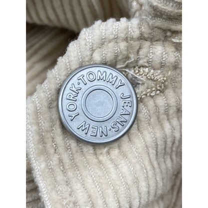 TOMMY HILFIGER トミーヒルフィガー DM15146 ﾍﾞｰｼﾞｭ ｺｰﾃﾞｭﾛｲ ｵｰﾊﾞｰﾌｨｯﾄ ｼｬﾂ トップス ＸＬ