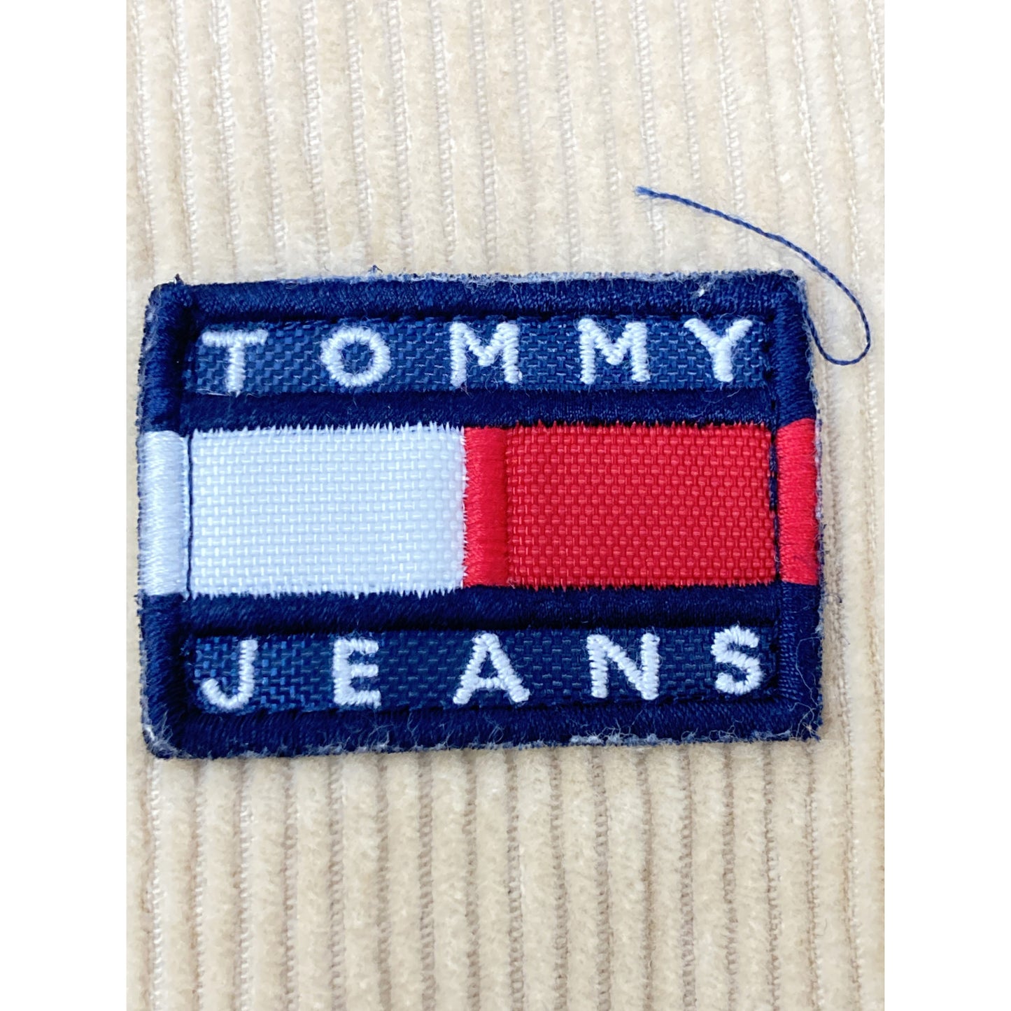 TOMMY HILFIGER トミーヒルフィガー DM15146 ﾍﾞｰｼﾞｭ ｺｰﾃﾞｭﾛｲ ｵｰﾊﾞｰﾌｨｯﾄ ｼｬﾂ トップス ＸＬ