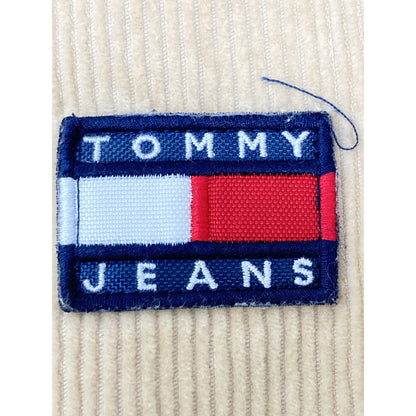 TOMMY HILFIGER トミーヒルフィガー DM15146 ﾍﾞｰｼﾞｭ ｺｰﾃﾞｭﾛｲ ｵｰﾊﾞｰﾌｨｯﾄ ｼｬﾂ トップス ＸＬ