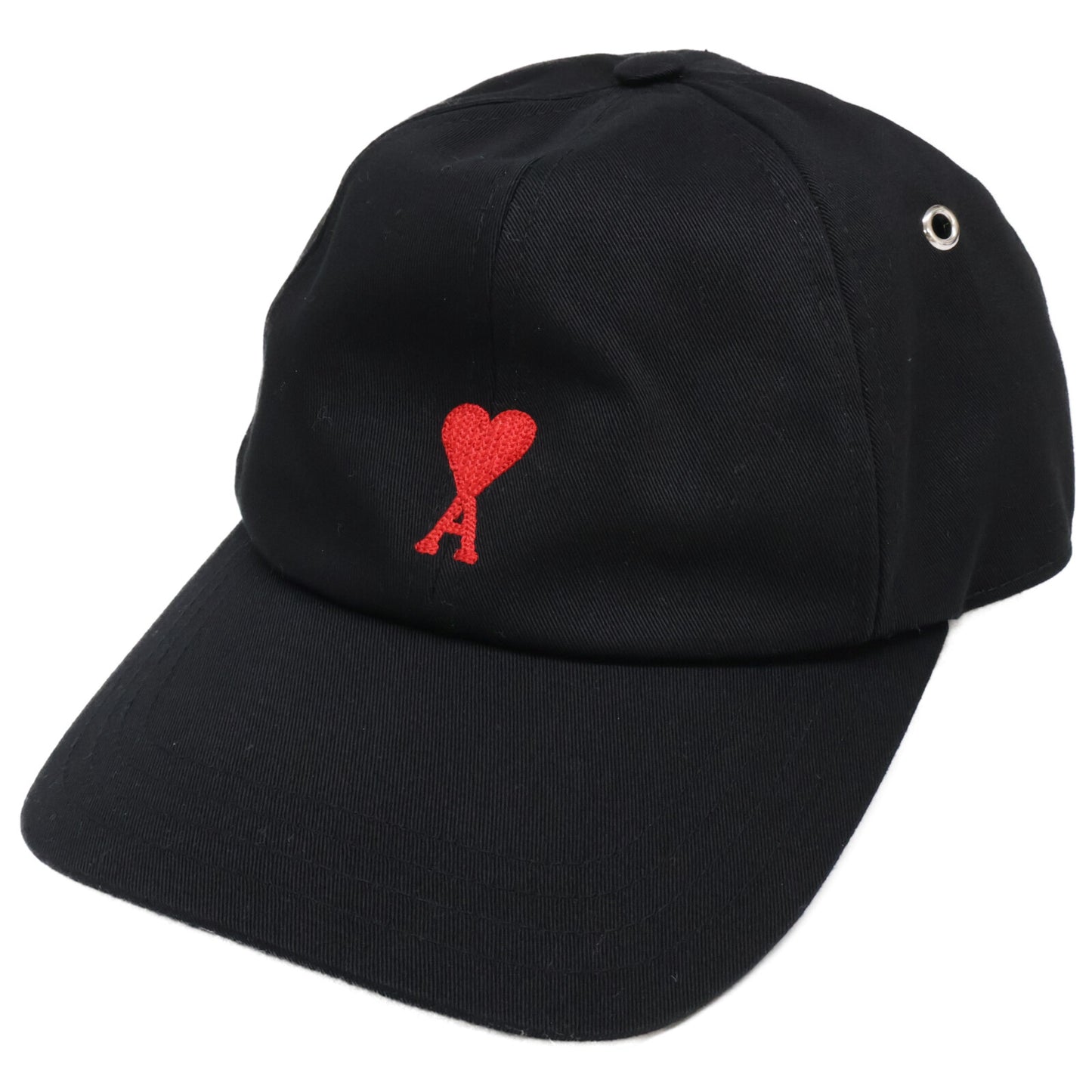 AMI PARIS アミパリス 【美品】UCP213.481 ハートロゴ刺繍 ベースボールキャップ 帽子