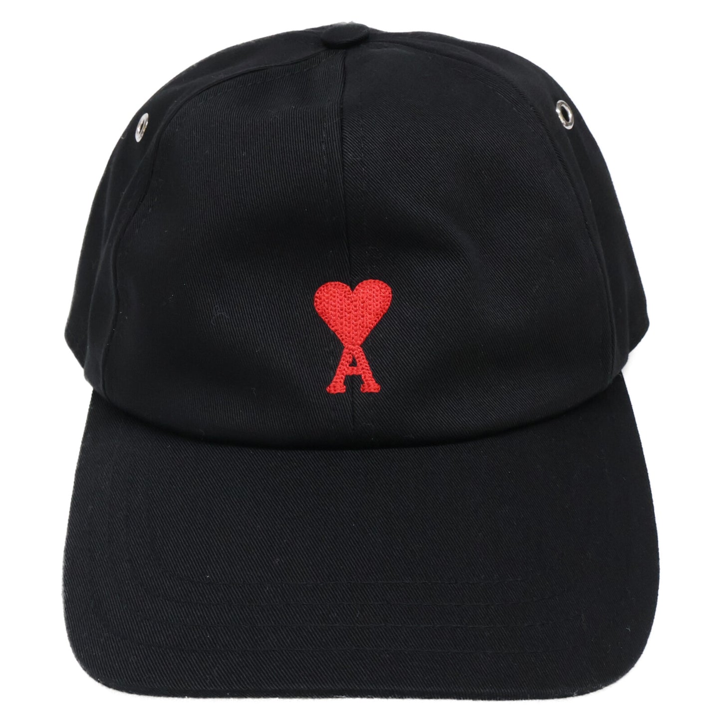 AMI PARIS アミパリス 【美品】UCP213.481 ハートロゴ刺繍 ベースボールキャップ 帽子