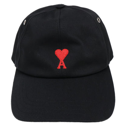 AMI PARIS アミパリス 【美品】UCP213.481 ハートロゴ刺繍 ベースボールキャップ 帽子