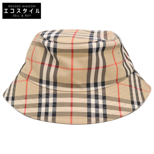 BURBERRY バーバリー 【美品/国内正規】8026927 ヴィンテージチェック パネル バケットハット 帽子 M