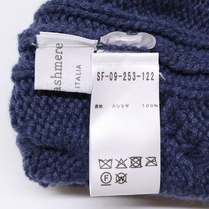 Settefili Cashmere セッテフィーリ カシミア SF-09-253-122 カシミヤ ケーブル編み ニット帽 帽子