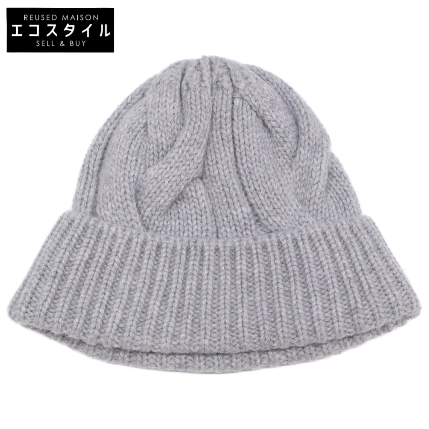 Settefili Cashmere セッテフィーリ カシミア SF-09-282-223 カシミヤ ケーブル編み ニット帽 帽子