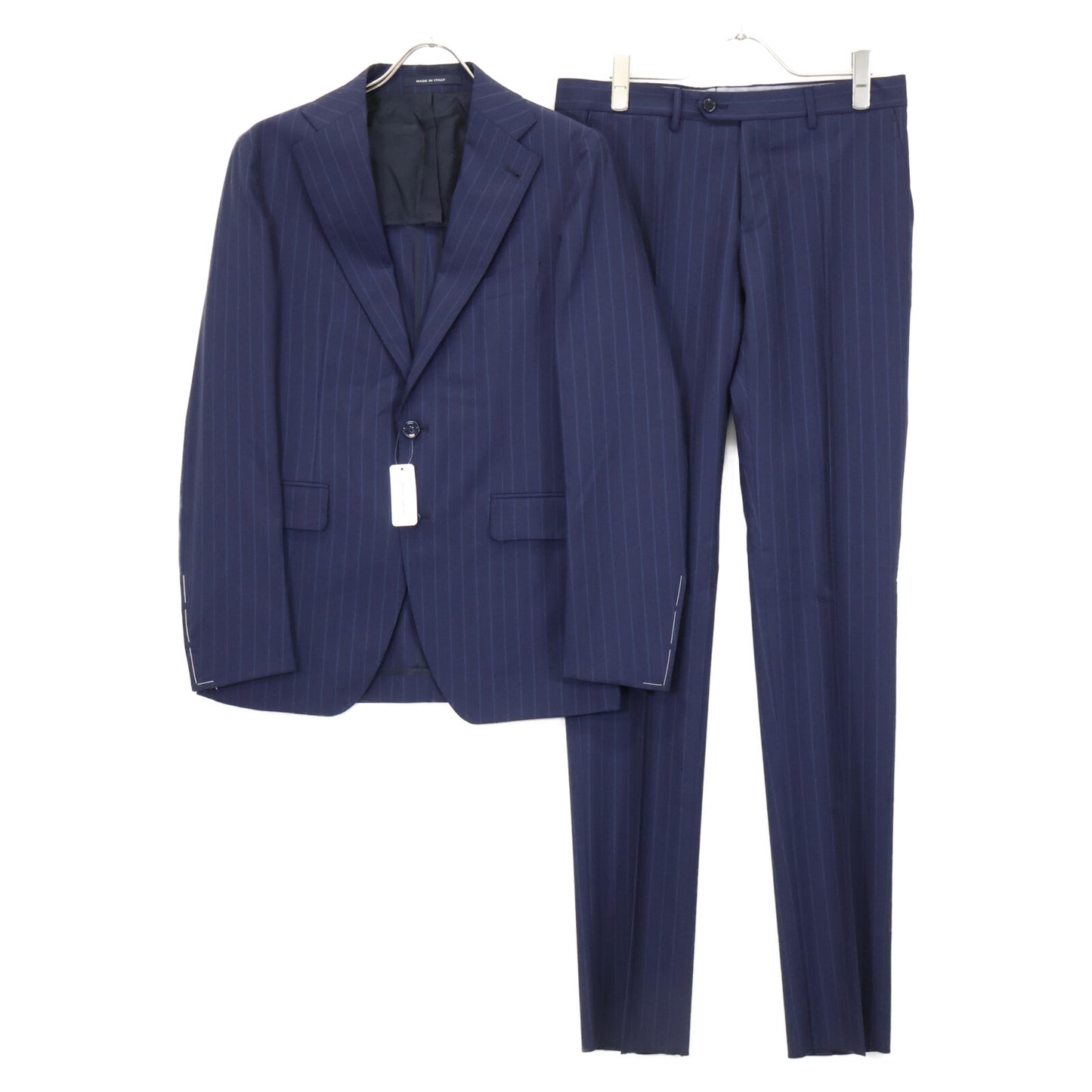 TAGLIATORE タリアトーレ 【新品同様/国内正規】2SVJ22B01 ストライプ ウール 2Bシングル スーツ セットアップ 44