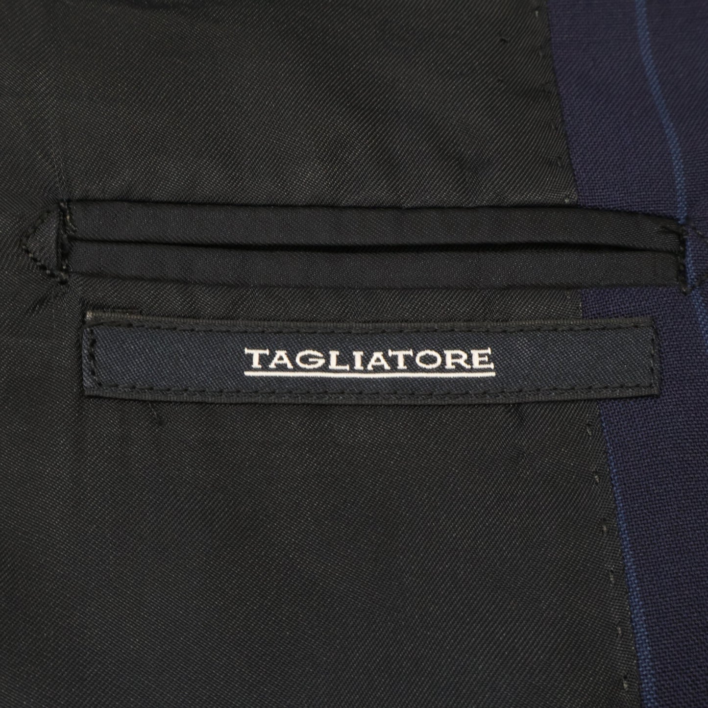 TAGLIATORE タリアトーレ 【新品同様/国内正規】2SVJ22B01 ストライプ ウール 2Bシングル スーツ セットアップ 44