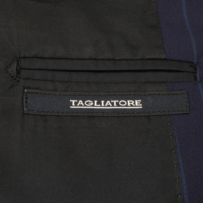 TAGLIATORE タリアトーレ 【新品同様/国内正規】2SVJ22B01 ストライプ ウール 2Bシングル スーツ セットアップ 44