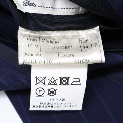 TAGLIATORE タリアトーレ 【新品同様/国内正規】2SVJ22B01 ストライプ ウール 2Bシングル スーツ セットアップ 44