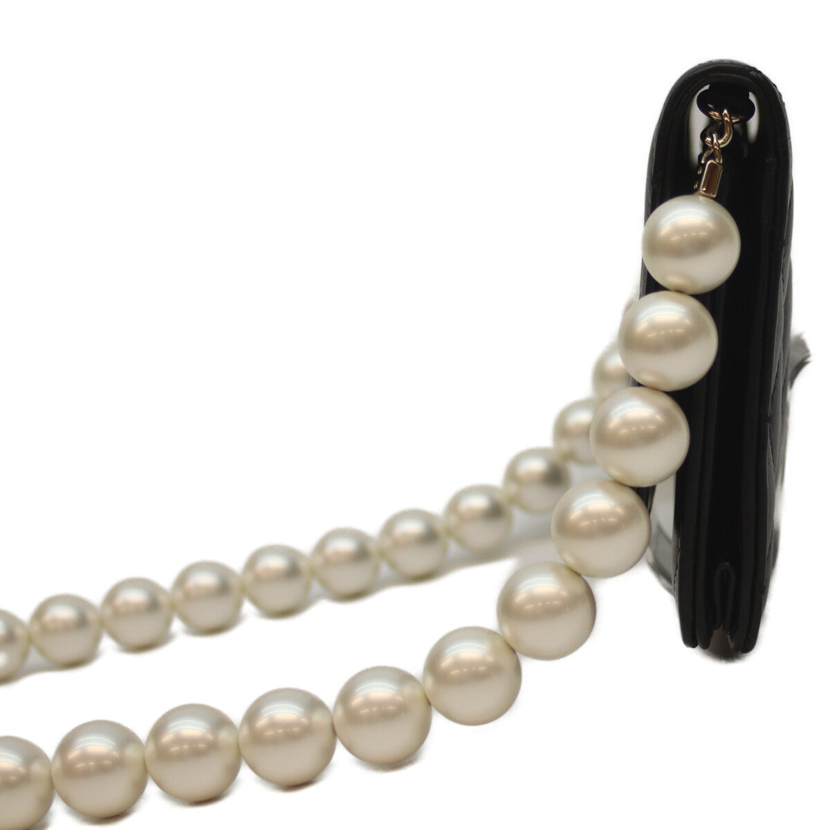 CHANEL シャネル 30番台 AP2579 黒 G金具 ﾗﾑｽｷﾝ ﾊﾟｰﾙﾁｪｰﾝｳｫﾚｯﾄ ｼｮﾙﾀﾞｰﾊﾞｯｸﾞ ショルダーバッグ