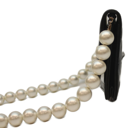 CHANEL シャネル 30番台 AP2579 黒 G金具 ﾗﾑｽｷﾝ ﾊﾟｰﾙﾁｪｰﾝｳｫﾚｯﾄ ｼｮﾙﾀﾞｰﾊﾞｯｸﾞ ショルダーバッグ