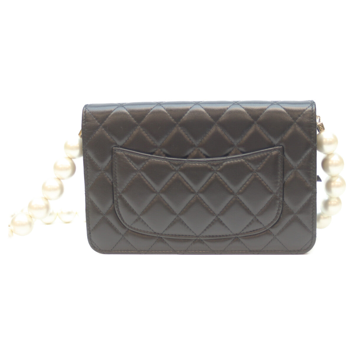 CHANEL シャネル 30番台 AP2579 黒 G金具 ﾗﾑｽｷﾝ ﾊﾟｰﾙﾁｪｰﾝｳｫﾚｯﾄ ｼｮﾙﾀﾞｰﾊﾞｯｸﾞ ショルダーバッグ