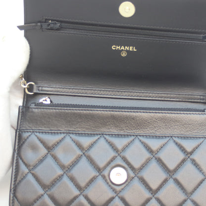 CHANEL シャネル 30番台 AP2579 黒 G金具 ﾗﾑｽｷﾝ ﾊﾟｰﾙﾁｪｰﾝｳｫﾚｯﾄ ｼｮﾙﾀﾞｰﾊﾞｯｸﾞ ショルダーバッグ