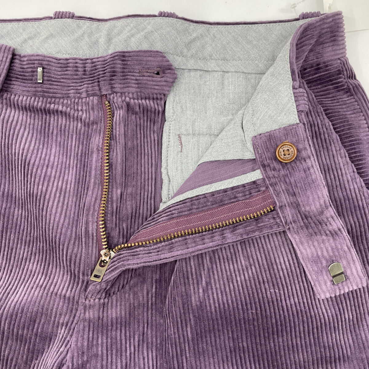 Brooks Brothers ブルックスブラザーズ VINTAGE VIOLET 不畝 ｺｰﾃﾞｭﾛｲ ﾊﾟﾝﾂ ボトムス W31L32