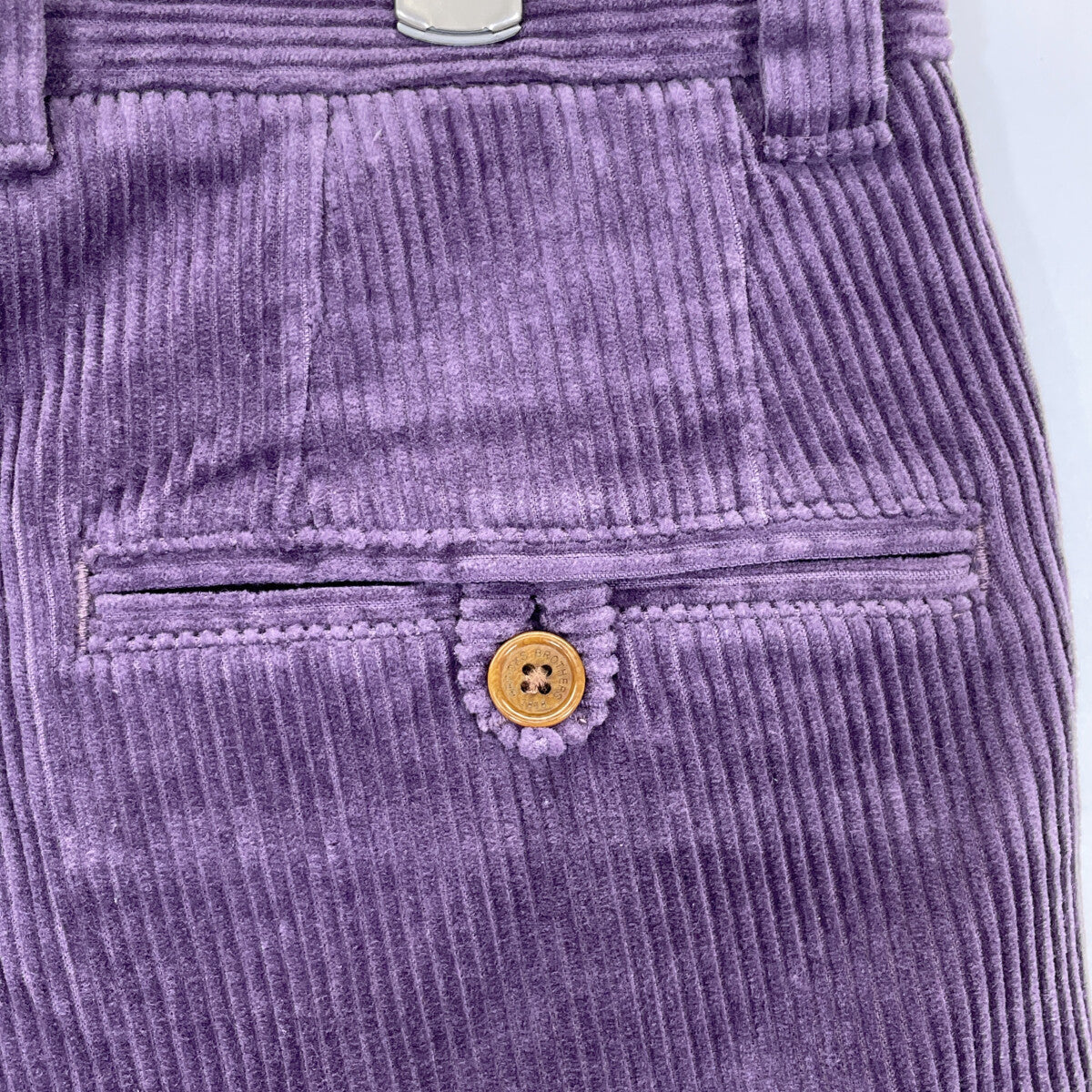 Brooks Brothers ブルックスブラザーズ VINTAGE VIOLET 不畝 ｺｰﾃﾞｭﾛｲ ﾊﾟﾝﾂ ボトムス W31L32