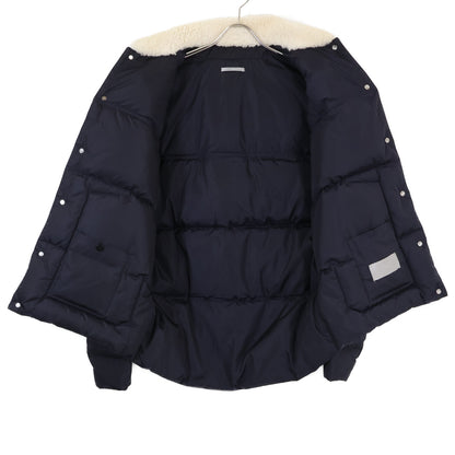 Dior HOMME ディオールオム 【国内正規】863C422H3830 ボアカラー ヨークラムレザー切替 ダウン ジャケット 50