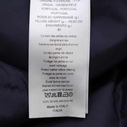 Dior HOMME ディオールオム 【国内正規】863C422H3830 ボアカラー ヨークラムレザー切替 ダウン ジャケット 50