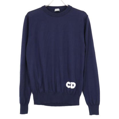 Dior HOMME ディオールオム 023M671AT845 ×DANIEL ARSHAM ﾛｺﾞﾌﾟﾘﾝﾄﾆｯﾄ ｾｰﾀｰ トップス S