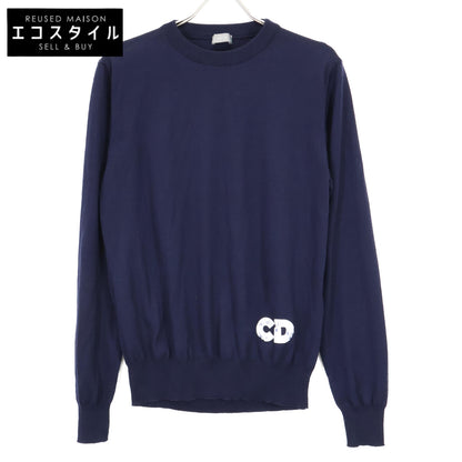 Dior HOMME ディオールオム 023M671AT845 ×DANIEL ARSHAM ﾛｺﾞﾌﾟﾘﾝﾄﾆｯﾄ ｾｰﾀｰ トップス S