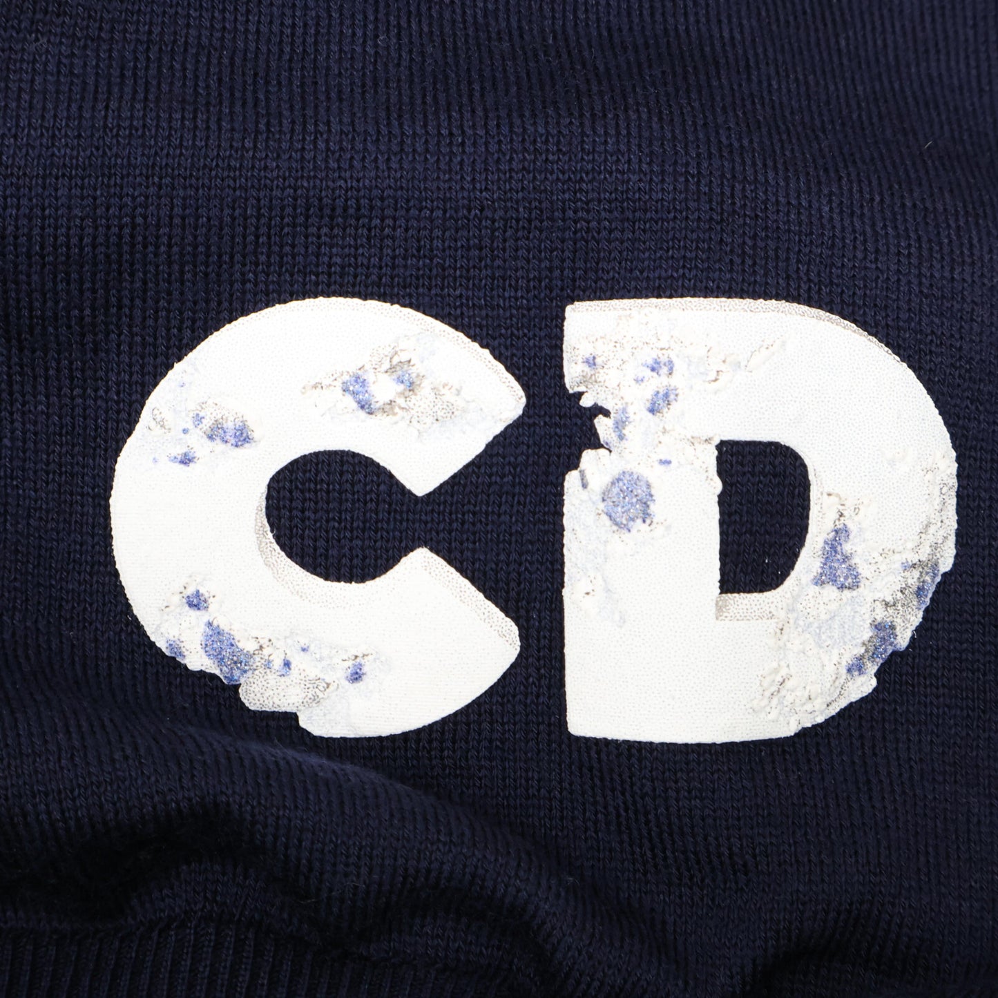 Dior HOMME ディオールオム 023M671AT845 ×DANIEL ARSHAM ﾛｺﾞﾌﾟﾘﾝﾄﾆｯﾄ ｾｰﾀｰ トップス S