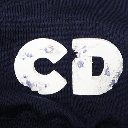 Dior HOMME ディオールオム 023M671AT845 ×DANIEL ARSHAM ﾛｺﾞﾌﾟﾘﾝﾄﾆｯﾄ ｾｰﾀｰ トップス S