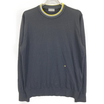 Dior HOMME ディオールオム 763M648KT637 ﾌﾞﾗｯｸ ﾆｯﾄｾｰﾀｰ トップス L