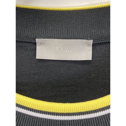 Dior HOMME ディオールオム 763M648KT637 ﾌﾞﾗｯｸ ﾆｯﾄｾｰﾀｰ トップス L