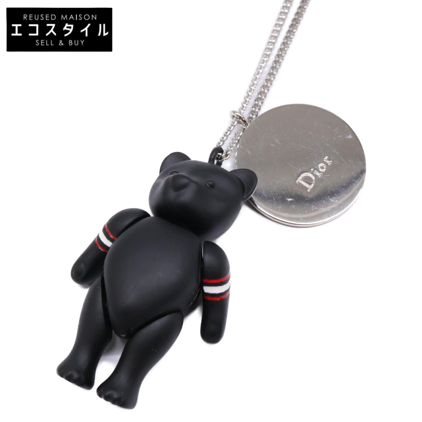 DIOR ディオール 【美品】HARDIOR テディベア ネックレス