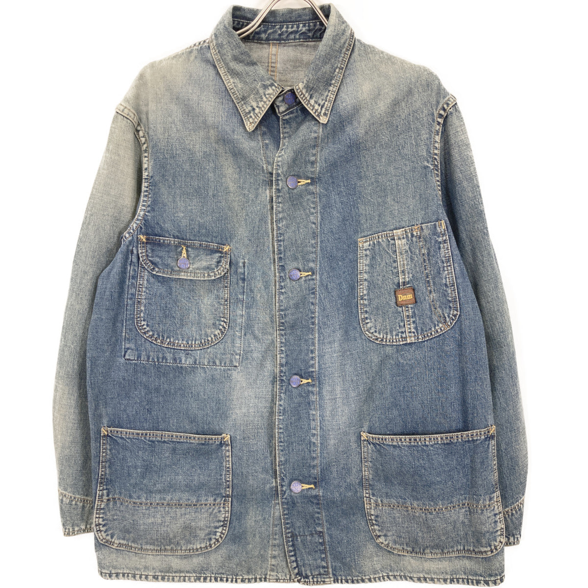 DENIME ドゥニーム ｲﾝﾃﾞｨｺﾞ ﾃﾞﾆﾑ ORIZZONTI ｶﾊﾞｰｵｰﾙ ジャケット 40