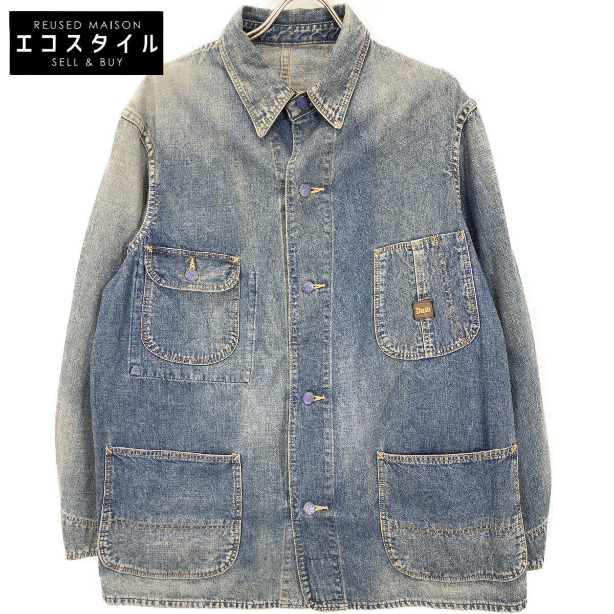 DENIME ドゥニーム ｲﾝﾃﾞｨｺﾞ ﾃﾞﾆﾑ ORIZZONTI ｶﾊﾞｰｵｰﾙ ジャケット 40